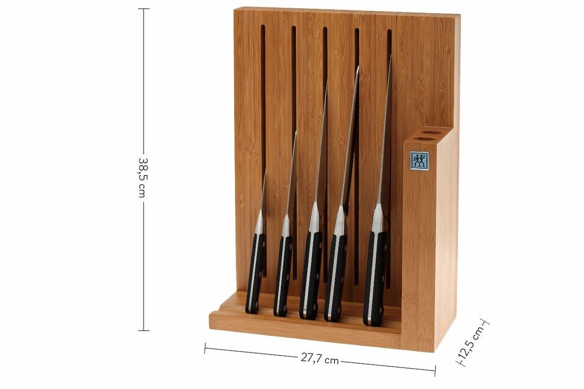 Zwilling 38438000 Pro bamboo knife block6 pieces Advantageously