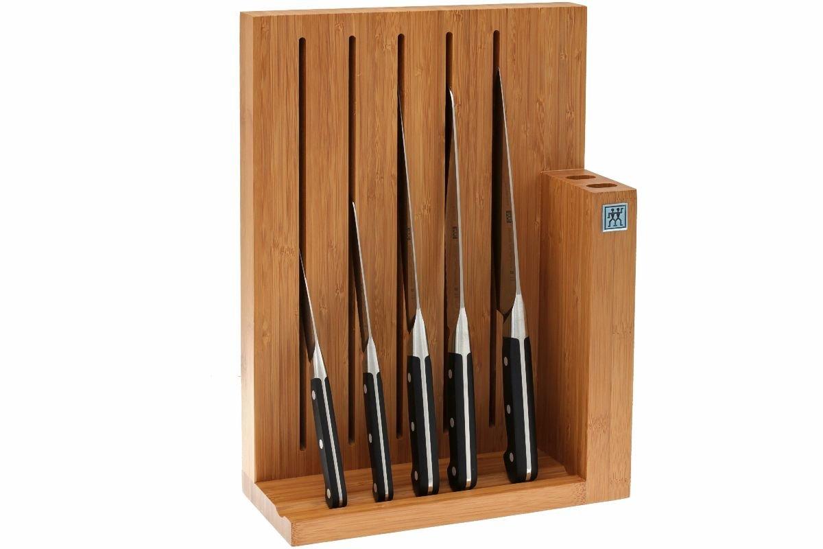 Zwilling 38438000 Pro bamboo knife block6 pieces Advantageously