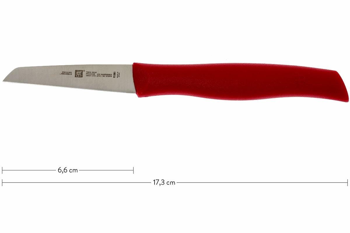 Aiguiseur Couteau Zwilling Twinsharp - Acier Inox - Angle Préréglé 35° - Pour Couteaux à Tranchant Lisse
