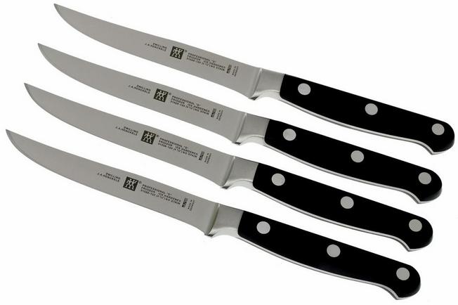 ZWILLING J.A. Henckels 4-pc Stainless Steel Serrated Steak Knife Set 