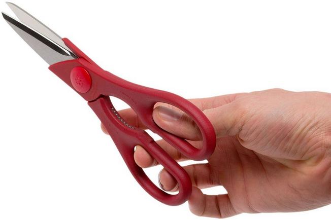 Zwilling Red Multi-Purpose Stainless Steel Kitchen Shears