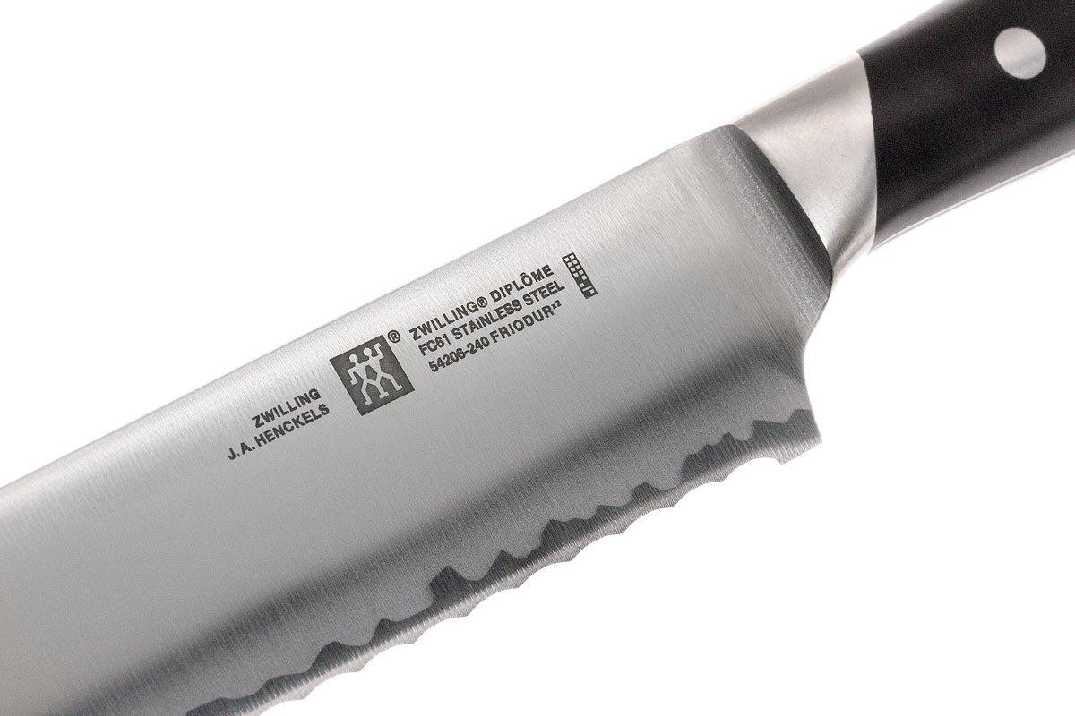 Zwilling Coltello Da Pane Gourmet 20,3 Cm - Lama In Acciaio Inox Friodur - Prodotto In Germania - 2