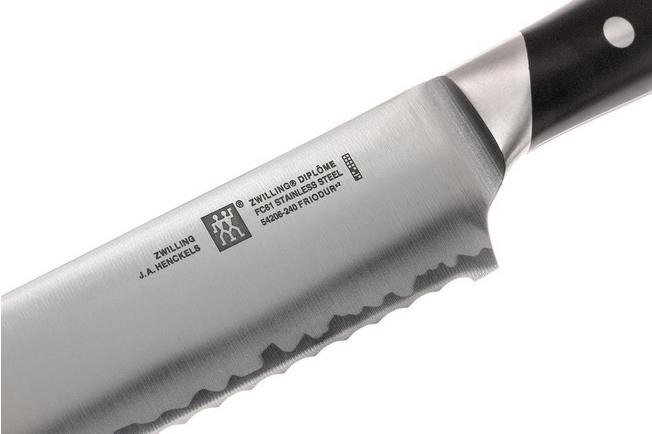 Zwilling Diplôme coltello da pane 23 cm, 54207-181  Fare acquisti  vantaggiosamente su