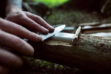 Sharpening your knife in the field? While camping or hiking?