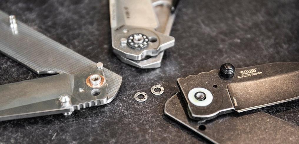 Bearings for pocket knives: all washers and ball bearings