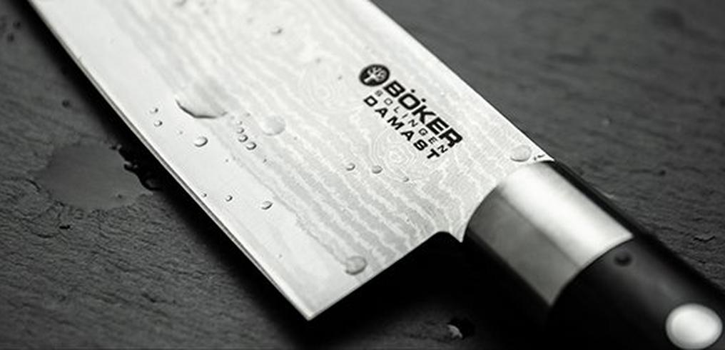 Böker Damast Black cuchillos de cocina