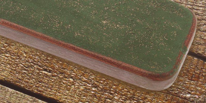 Uma fotografia em grande plano de um assentador Brommeland