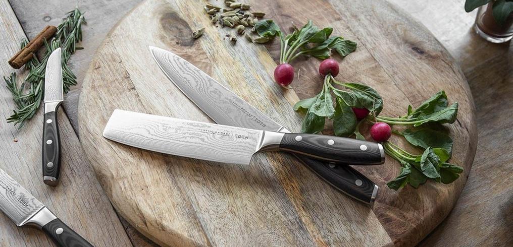 Eden Classic Damast cuchillos de cocina