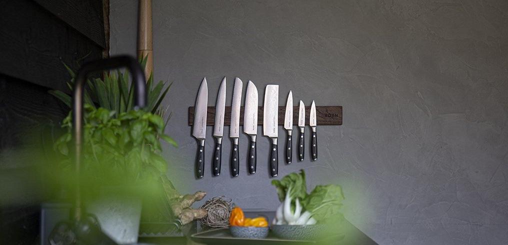 Eden Classic Damast kitchen knives