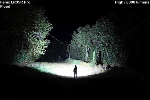 Fenix LR35R Pro Flood High 8000 lumens