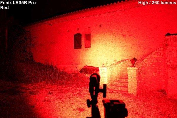 Fenix LR35R Pro Red High 260 lumens