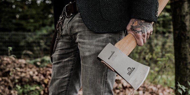Hultafors Prémium Agelsjön Outdoor Bushcraft Balta 500 g hickory nyél