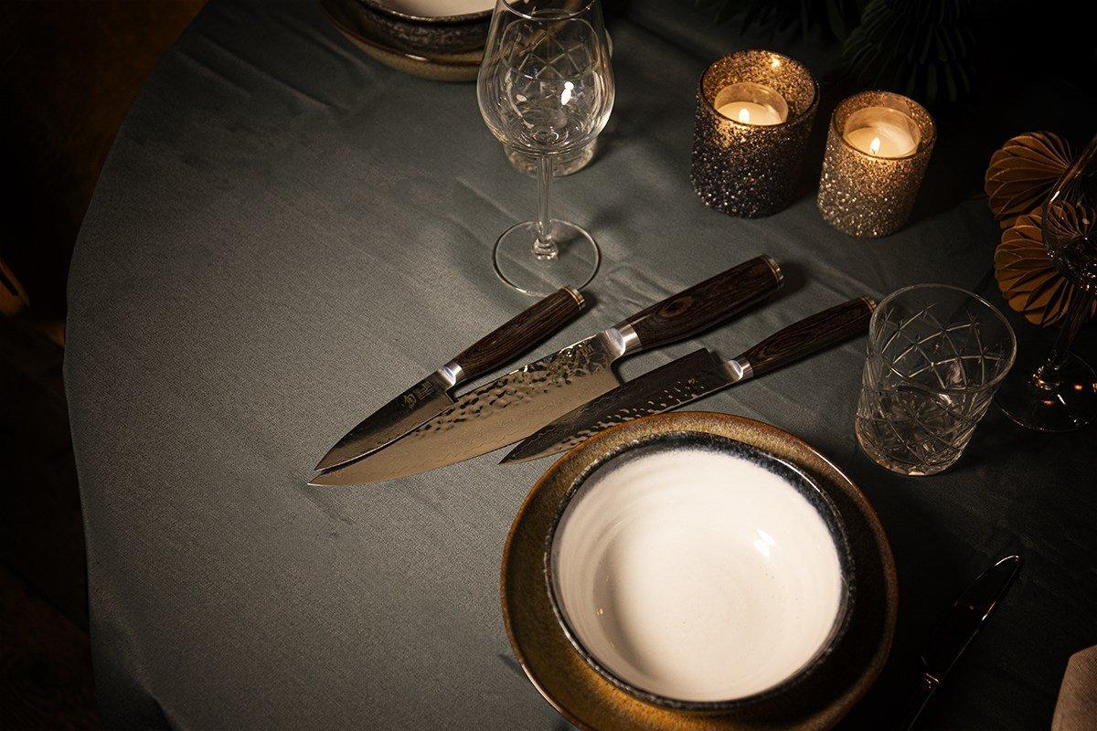 set de couteaux japonais