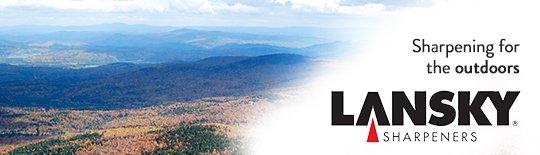 Lansky slijpsystemen: ook ideaal voor outdoor-gebruik