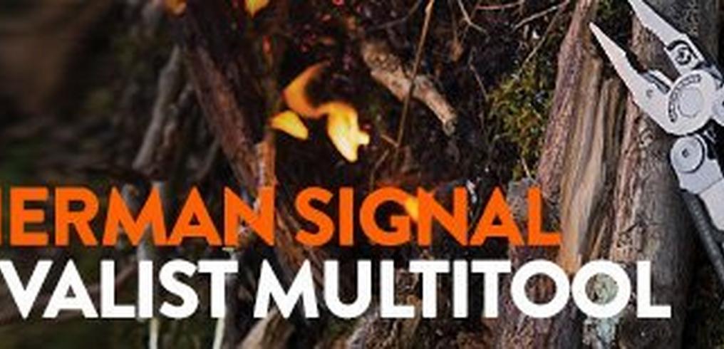 Nieuw: de Leatherman Signal survival multitool