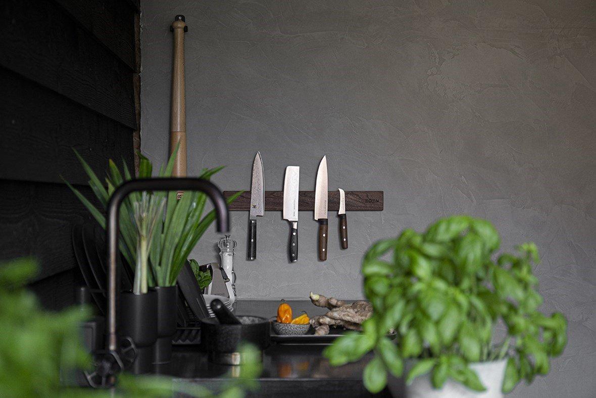 Joejis Barre Aimantée Magnetique porte couteaux 40 cm - Bambou Naturel -  Idéale pour couteaux de cuisine et ustensiles - Porte Couteaux aimanté en  bois solide : : Cuisine et Maison