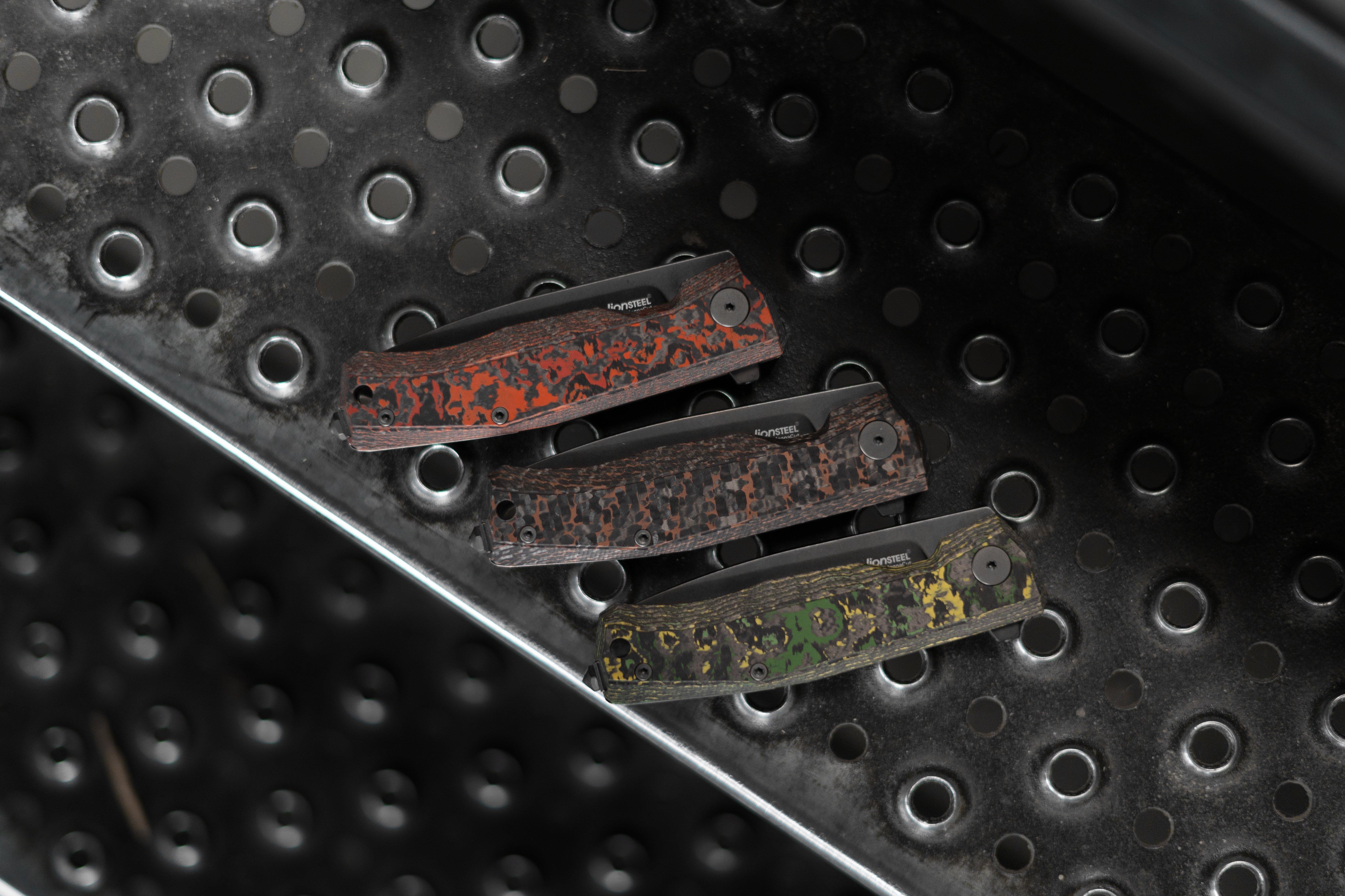 LionSteel gaat voor Fatcarbon & Magnacut! 5 Nieuwe modellen toegevoegd