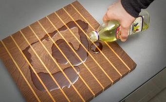 Hoe onderhoud je een houten snijplank?