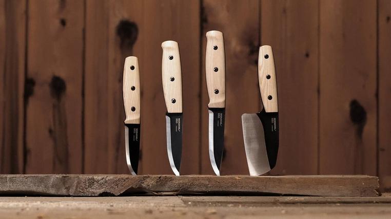 Morakniv Ash Wood Collection knives