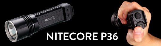 NiteCore P36, 2000 lumen in 1 hand!