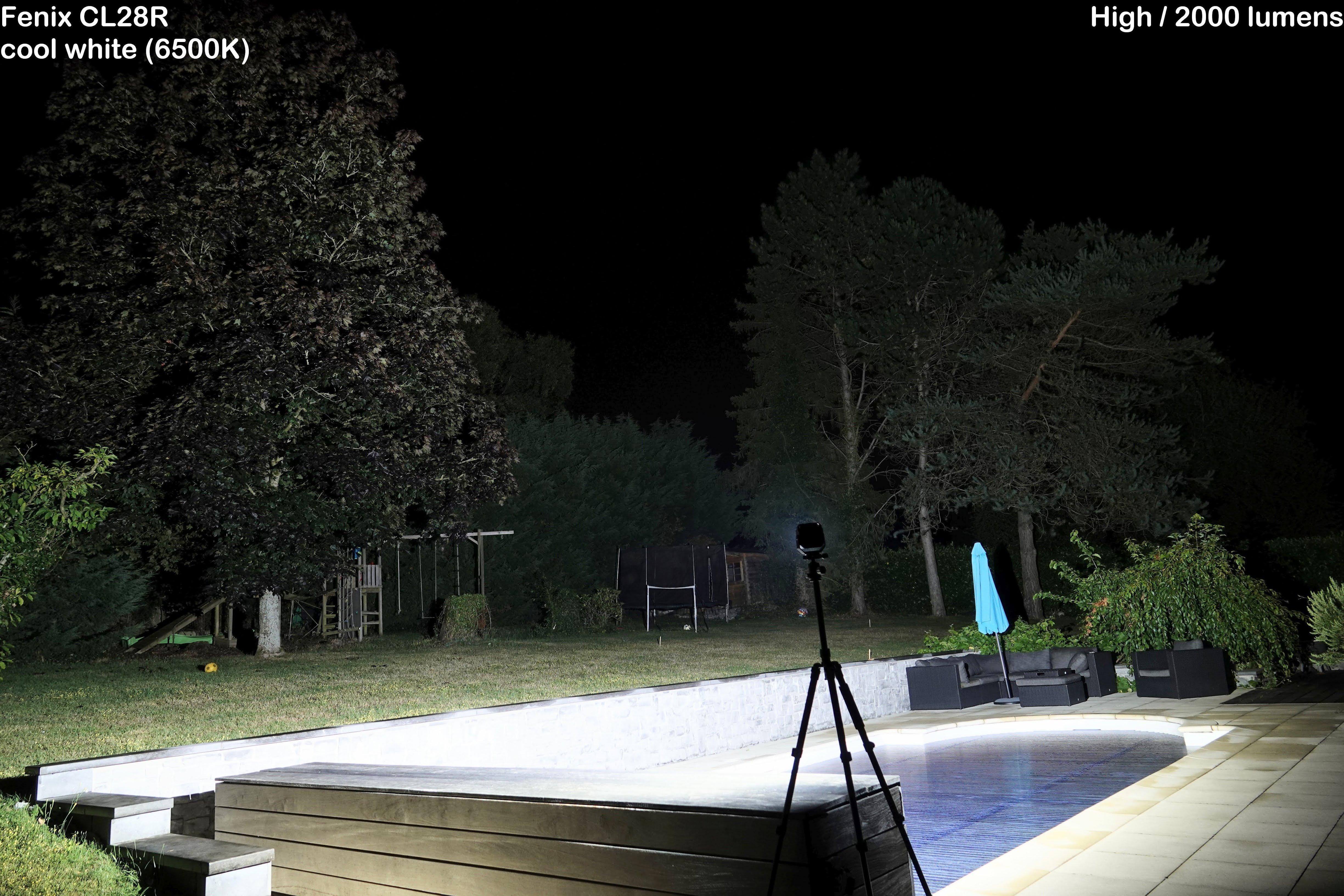 Fenix CL28R cool white