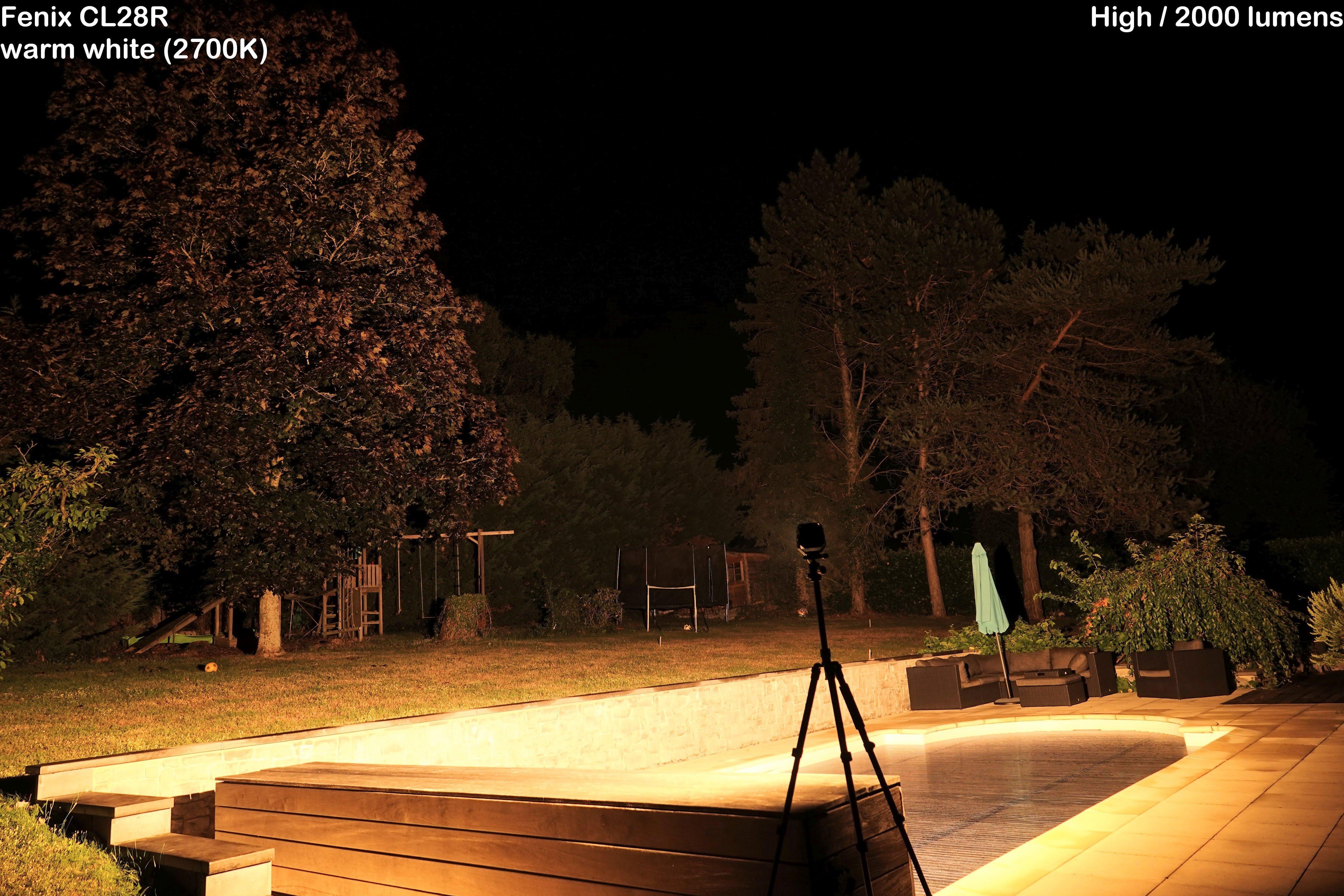 Fenix CL28R warm white