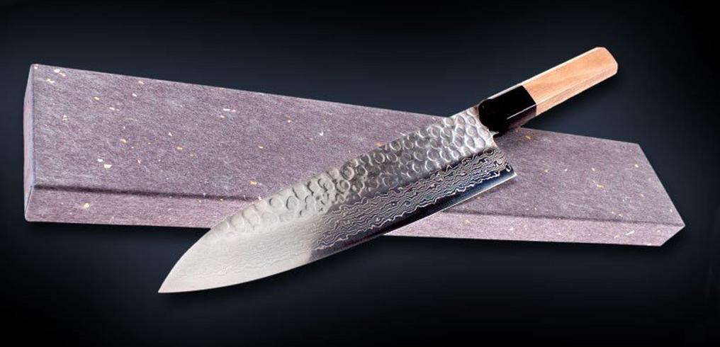 Sakai Takayuki 45-Layer Damascus kitchen knives