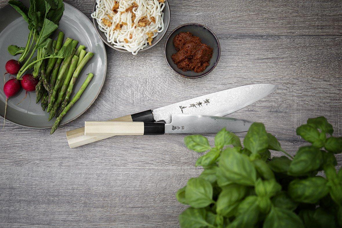 Couteau De Cuisine En Bois : Coupez Des Fruits Et Légumes Avec Ce