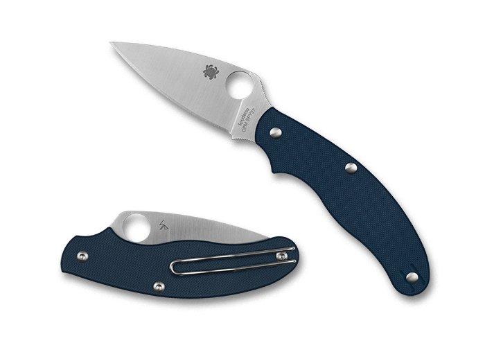 Spyderco C94GPCBL Uk Penknife Cobalt Blue G-10 CPM SPY27