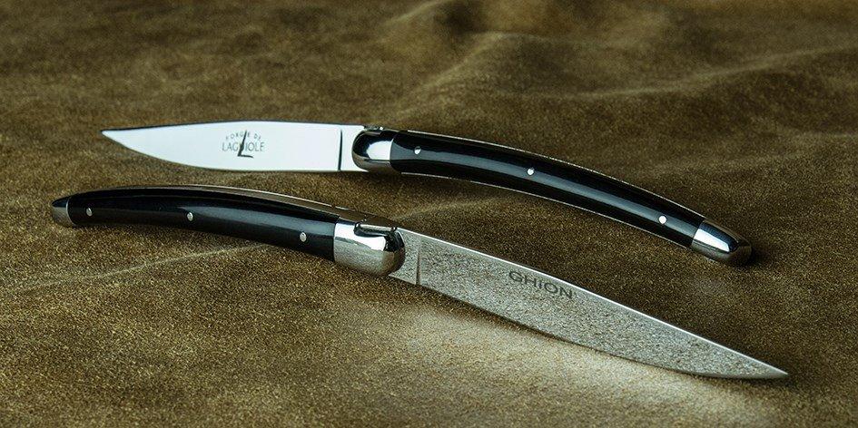 Ontario Robeson Viking 4-Piece Steak Knife Set, 4 Sandvik 14C28N Plain  Edge Blades - KnifeCenter - 6416 Plain - Discontinued