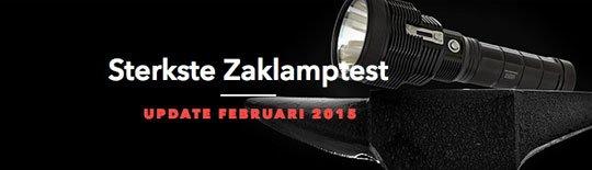 Update van de sterkste zaklamptest – februari 2015
