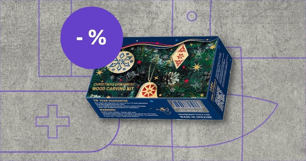 Beavercraft set with discount label