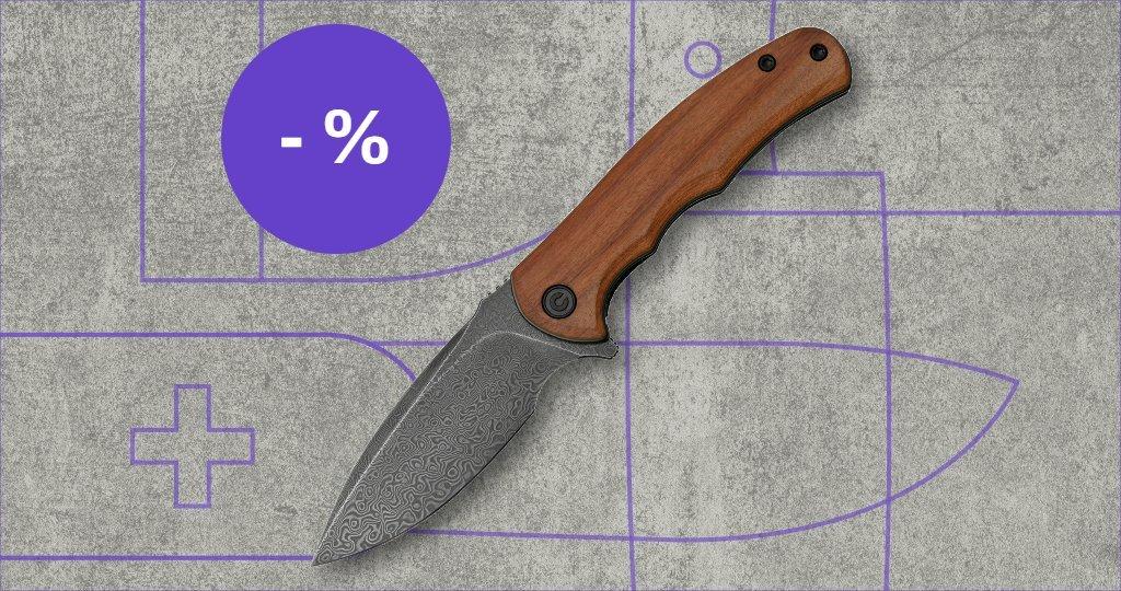 Civivi knife with discount label