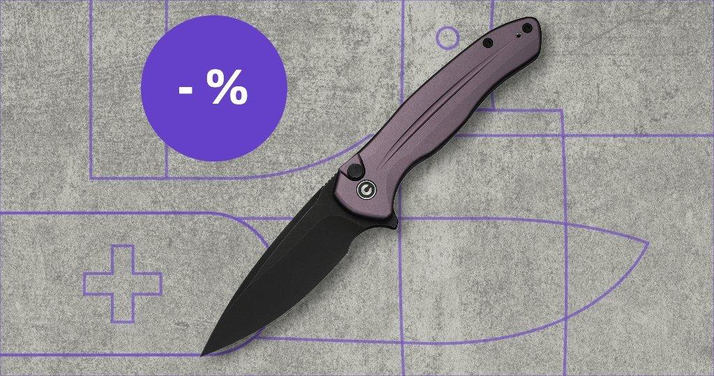 Civivi knife with discount label