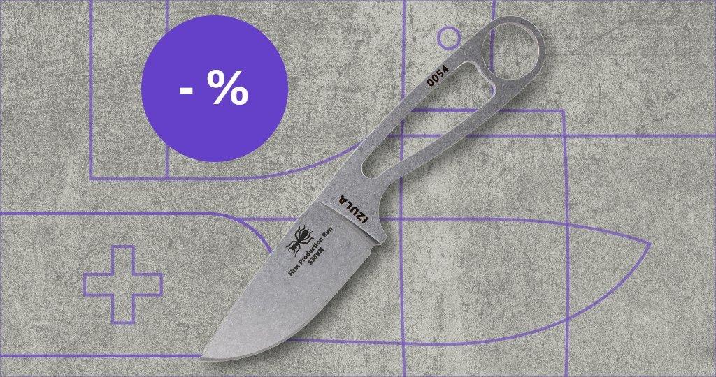 ESEE Knives knife with discount label