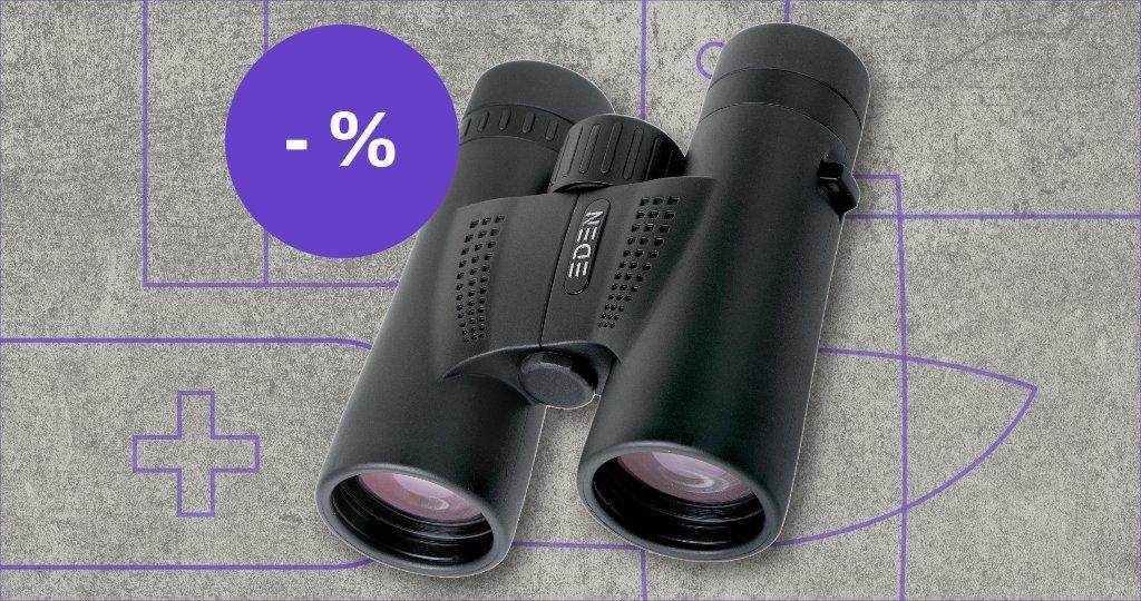 Eden Fernglas mit Rabattetikett