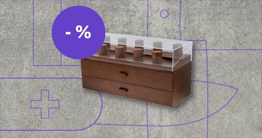 Holme & Hadfield with discount label