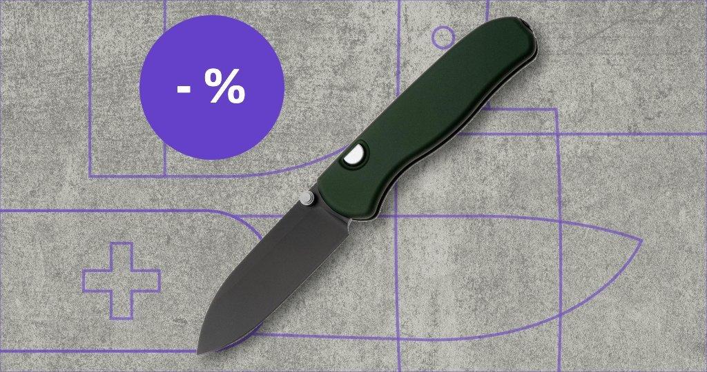 Kizer knife with discount label