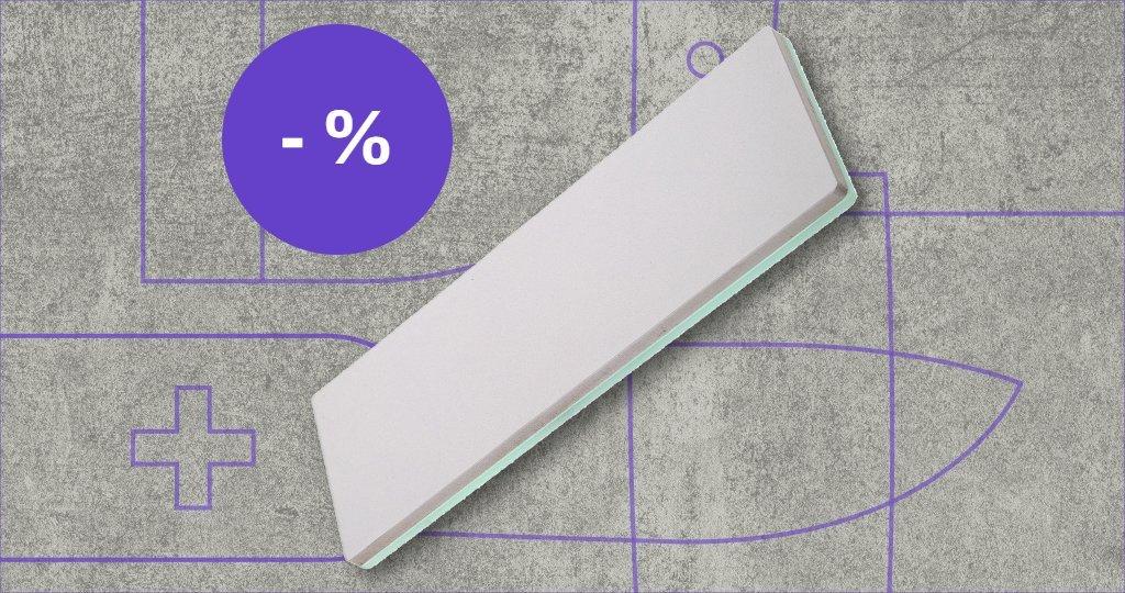 Shapton sharpening stone with discount label