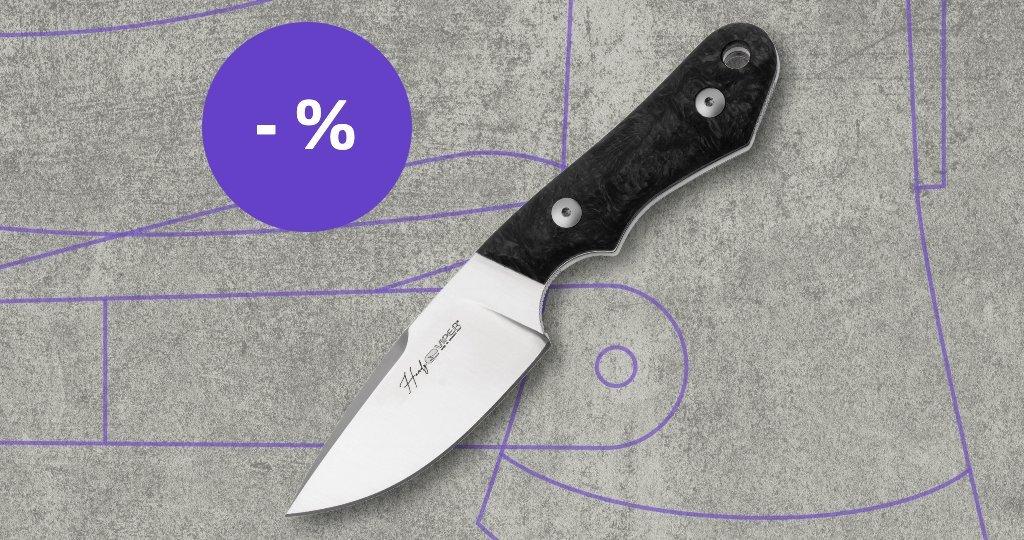 Viper knife with discount label