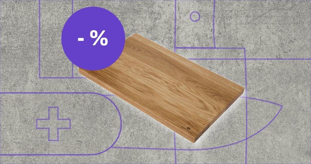 Zassenhaus cutting board with discount label