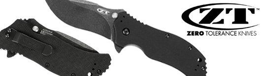 Zero Tolerance 0350BW: stoer zakmes met BlackWash coating