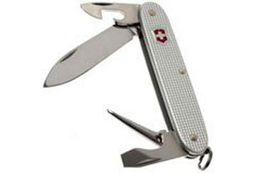 Szwajcarski scyzoryk Victorinox Pioneer Alox srebrny