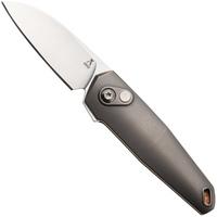 Afbeelding voor Ansø of Denmark Aros 2.0, ARO-GRY-SAT-BRZ, Stonewashed RWL34, Grey Titanium, Satin Hardware, Bronze Backspacer, zakmes, Jens Ansø design