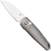 Afbeelding voor Ansø of Denmark Aros AROS-TI, Stonewashed RWL34, Grey Titanium zakmes, Jens Ansø design