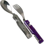 Akinod Multifunctional Cutlery 13H25 Downtown Purple, outdoor cutlery
