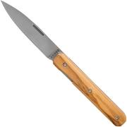  Akinod Utility Folding Knife 18H07 Olive Wood, couteau de gentleman