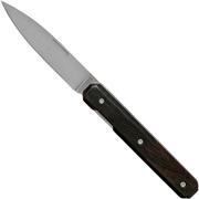 Akinod Utility Folding Knife 18H07 Ebony Wood, coltello gentleman