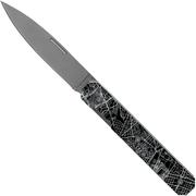 Akinod Utility Folding Knife 18H07 Downtown Black, gentleman's knife