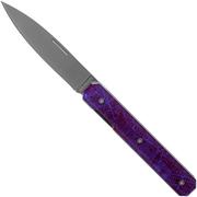 Akinod Utility Folding Knife 18H07 Downtown Purple, cuchillo de caballero